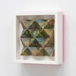 Sean Newport abstract colorful wall sculpture