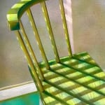 detail shot of chair