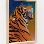 painting of a tiger by casey gray