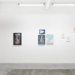 Install image of the exhibition Music Island by artist duo KeFe.