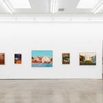 Installation image of Pat Perry's solo exhibition Which World at Hashimoto Contemporary Los Angeles