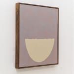 Steuart Pittman minimal painting with bowl shape