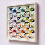 abstract relief assemblage by Sean Newport