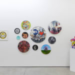 Install photo of Tondo group exhibition