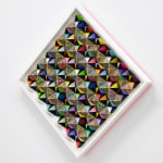 Sean Newport abstract colorful wall sculpture