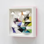 Sean Newport abstract colorful wall sculpture