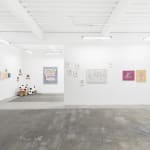 Install image of the exhibition Music Island by artist duo KeFe.