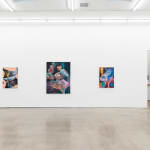 Installation image of the painting at Hashimoto Contemporary Los Angeles