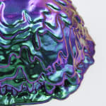 Dan Lam purple blob sculpture detail