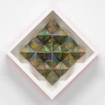 Sean Newport abstract colorful wall sculpture