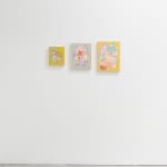 Install image of the exhibition Music Island by artist duo KeFe.