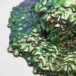 Dan Lam green blob sculpture detail