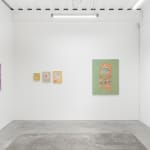 Install image of the exhibition Music Island by artist duo KeFe.