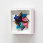 Sean Newport abstract colorful wall sculpture