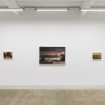 installation image of Slice of Life, Family Road Trip , and Fire In The Sky at Hashimoto Contemporary San Francisco