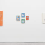 Install image of the exhibition Music Island by artist duo KeFe.