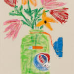 Michael McGregor's work of a vase with flowers inside