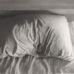 graphite drawing of pillow