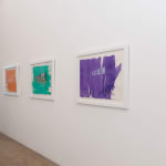 Installation image of at Hashimoto Contemporary Los Angeles of Wayne White's exhibition Jumping From Ice Floe to Ice Floe