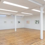 Jannis Kounellis 60, Untitled (carte azzurre, segnali), 1961