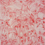 Sarah Giannobile, Toile Garden IV, 2024