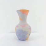 Hedy Yang vase with pink and orange clouds