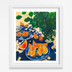 Erika Lee Sears "Blue Oranges" limited edition print
