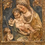 Benedetto da Maiano, (Workshop of) Relief with the Virgin and Child with the Young St. John the Baptist/ (Atelier de)...