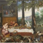 Jan Brueghel the Younger, (workshop of) Bird study/ (atelier de) Etude d'oiseaux, 1626