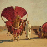 Gustave Guillaumet, Caravan in the Desert/ Caravane dans le désert, 1878