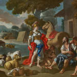 Francesco de Mura (and studio/ et son atelier), Herminia and the Shepherds/ Herminie et les bergers