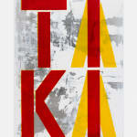 Tyrrell Winston, Tiki Taka (Red and Yellow), 2025