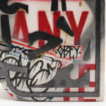 D*Face x Shepard Fairey, Tagged Signs - Unique 50/50, 2023