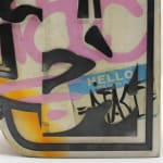 D*Face x Shepard Fairey, Tagged Signs - Unique 50/50, 2023