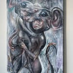 Sandra Chevrier, La Cage et le noir Charbon Print, 2018