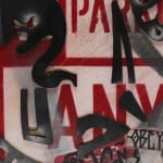 D*Face x Shepard Fairey, Tagged Signs - Unique 50/50, 2023