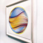 Kai & Sunny, Framed, Black Angels (Light Copper), 2014