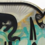 D*Face x Shepard Fairey, Tagged Signs - Unique 50/50, 2023