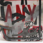 D*Face x Shepard Fairey, Tagged Signs - Unique 50/50, 2023