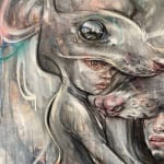 Sandra Chevrier, La Cage et le noir Charbon Print, 2018