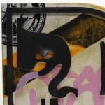 D*Face x Shepard Fairey, Tagged Signs - Unique 50/50, 2023
