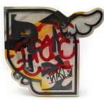 D*Face x Shepard Fairey, Tagged Signs - Unique 50/50, 2023