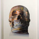 Haroshi, Framed, Skull, 2013