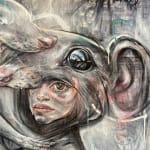 Sandra Chevrier, La Cage et le noir Charbon Print, 2018