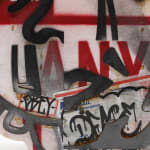 D*Face x Shepard Fairey, Tagged Signs - Unique 50/50, 2023