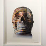 Haroshi, Framed, Skull, 2013