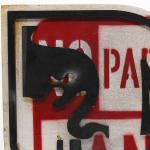D*Face x Shepard Fairey, Tagged Signs - Unique 50/50, 2023