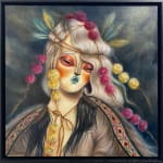Sandra Chevrier, La Cage et le noir Charbon Print, 2018