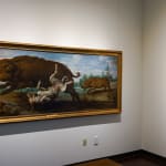 Paul de Vos, A Wild Boar with its Piglets Being Chased by Hounds