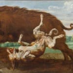 Paul de Vos, A Wild Boar with its Piglets Being Chased by Hounds